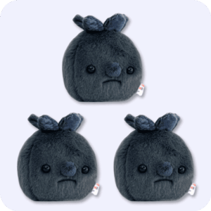Forgotten Blueberry Plush 3PCS